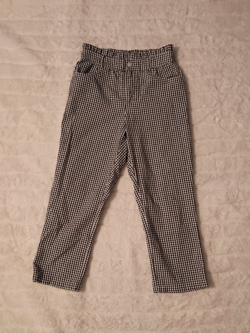 Sincerly Jules Gingham Capris